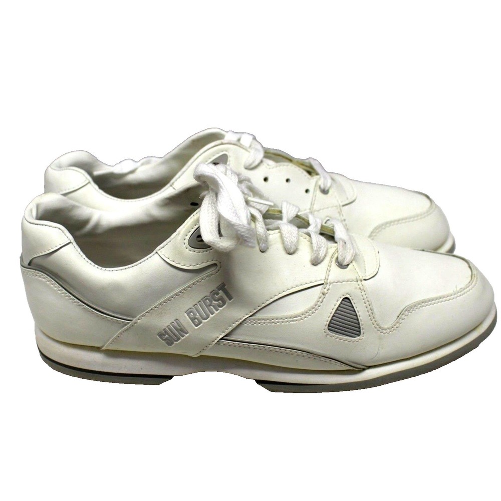 Sun Burst Men 11 Golf Shoes White Lace-Up Champ Lite-Wate